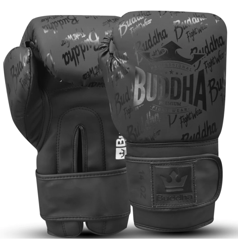 Buddha Tobillera Muay Thai Negro