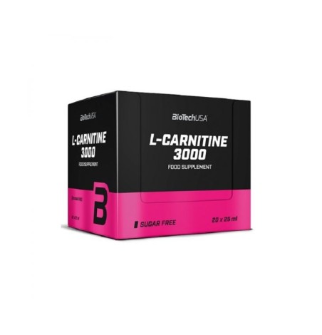 L-CARNITINE 3000 20 X 25ML BIOTECH USA