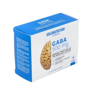 GABA 60 CAPSULAS GOLD NUTRITION