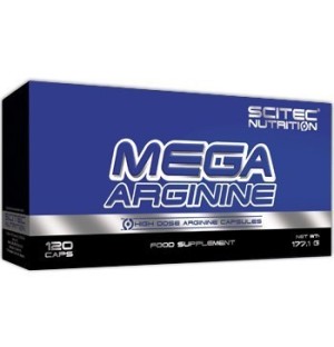 MEGA ARGININE 120 CAPSULAS SCITEC NUTRITION