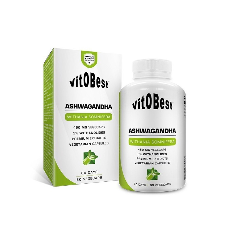 ASHWAGANDHA 60 CÁPSULAS VITOBEST