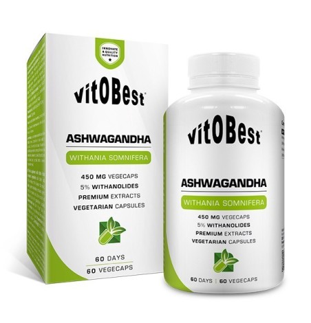 ASHWAGANDHA 60 CÁPSULAS VITOBEST