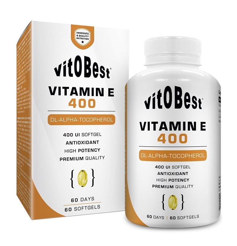 VITAMIN E 400 60 CÁPSULAS VITOBEST