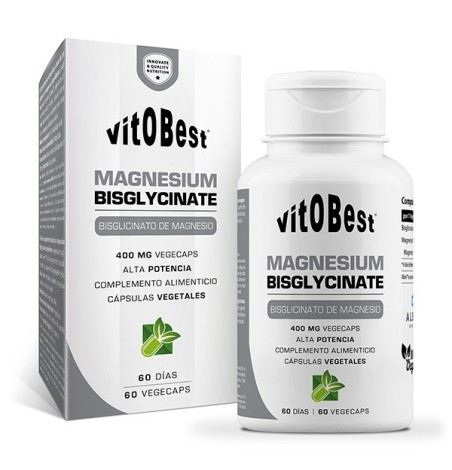 MAGNESIUM BISGLYCINATE 60 CAPSULAS VITOBEST