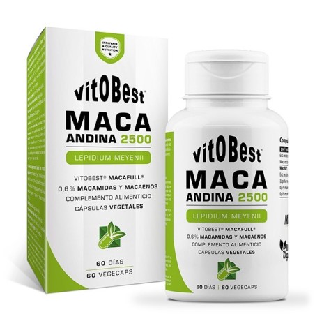 MACA ANDINA 2500 60 CÁPSULAS VITOBEST