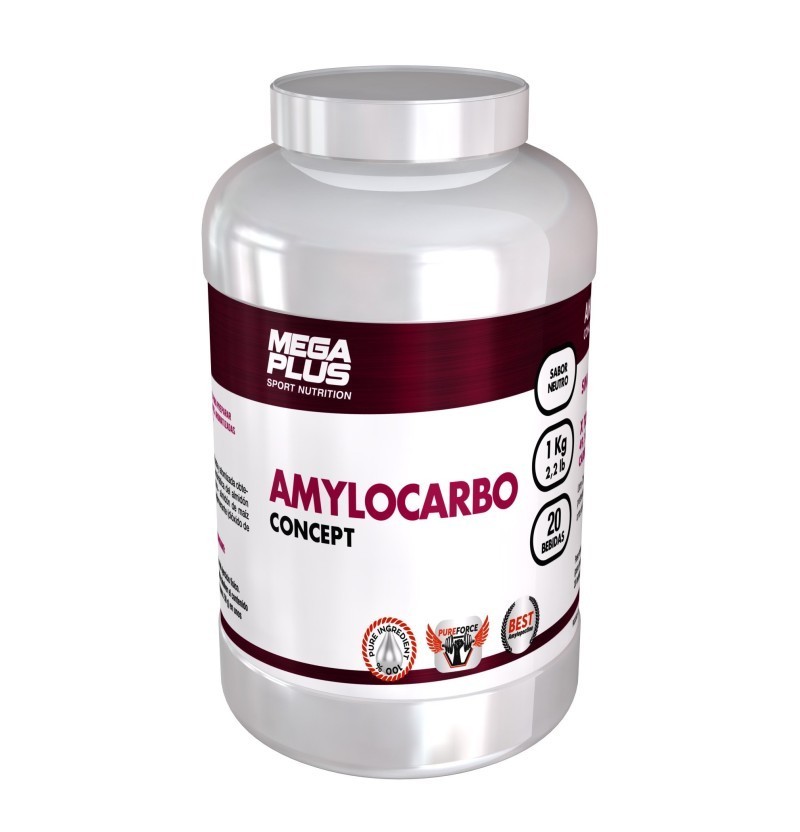 AMYLOCARBO 1 KG MEGA PLUS (SIN SABOR)