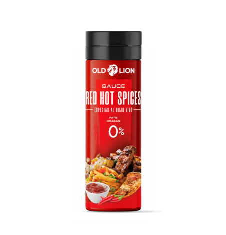 SAUCE RED HOT SPICES 330 ML OLD LION