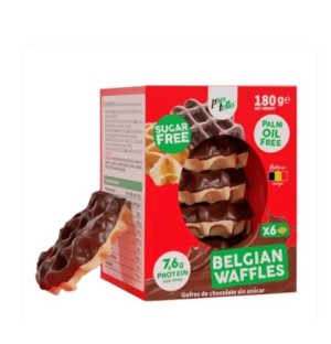 BELGIAN WAFFLES 180 G (6 UNIDADES)PROTELLA