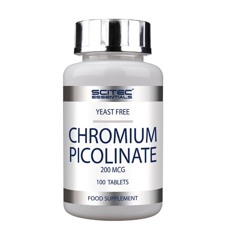 CHROMIUM PICOLINATE 100 TABLETAS SCITEC NUTRITION