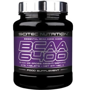 BCAA 6400 475 TABLETAS SCITEC NUTRITION