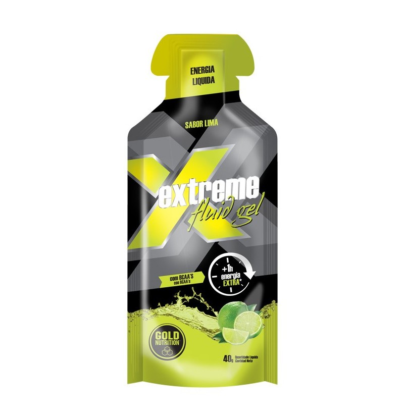 Extreme fluid gel 40 g gold nutrition lima limon