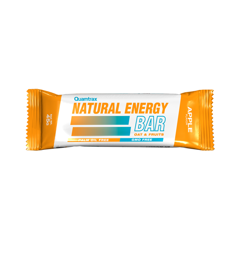 Natural energy bar 45 g quamtrax