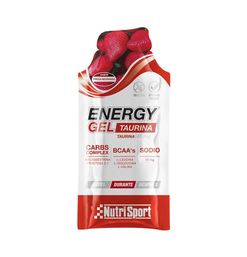 Energy gel taurina 35 g nutri sport