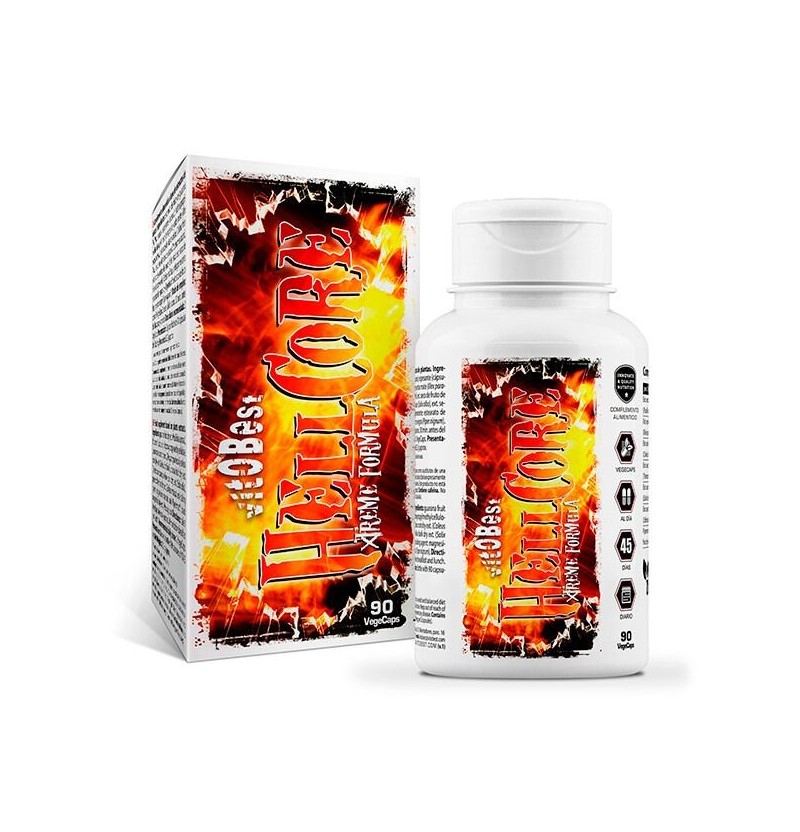 HELLCORE XTREME FORMULA VITOBEST-90 CÁPSULAS